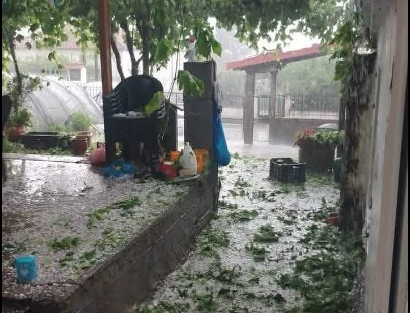 Ισχυρές βροχοπτώσεις σε περιοχές της Βόρειας Ελλάδας (ΦΩΤΟ+VIDEO)